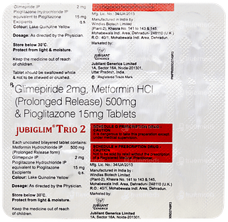Jubiglim Trio 2 Tablet 15