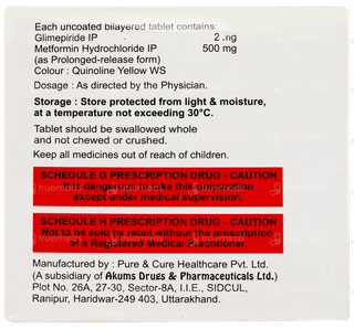 Jubiglim M 2 Tablet 15