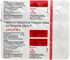 Jubiglim M 2 Tablet 15 Jubiglim M 2 Tablet 15