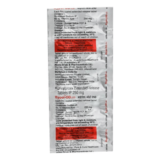 Bypol Od 250 Mg Tablet Er 10