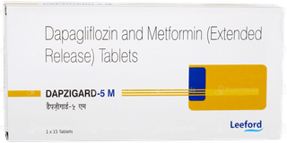 Dapzigard 5 M Tablet 15