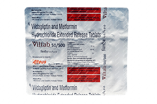 Viltab 50/500 MG Tablet Er 15