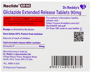 Reclide Xr 90 Tablet 15