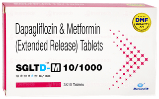 Sgltd M 10/1000 Tablet 10