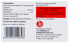 Nicardia Xl 30 Tablet 15 Nicardia Xl 30 Tablet 15