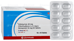 Telma Mct 50/6.25 Tablet 10