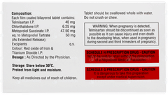 Telma Mct 50/6.25 Tablet 10 Telma Mct 50/6.25 Tablet 10