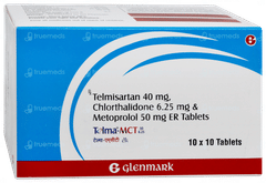 Telma Mct 50/6.25 Tablet 10 Telma Mct 50/6.25 Tablet 10