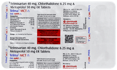 Telma Mct 50/6.25 Tablet 10 Telma Mct 50/6.25 Tablet 10