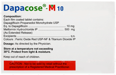 Dapacose M 10 Tablet 10