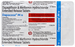 Dapacose M 10 Tablet 10