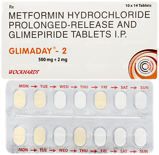 Glimaday 2 Tablet 14