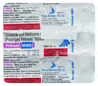 Prizide M 80/500 MG Tablet Pr 15