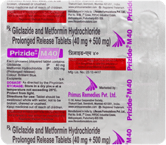 Prizide M 40 Tablet 15