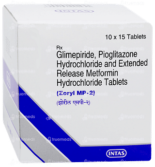 Zoryl Mp 2 Tablet 15