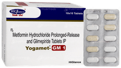 Yogamet GM 1 Tablet 10