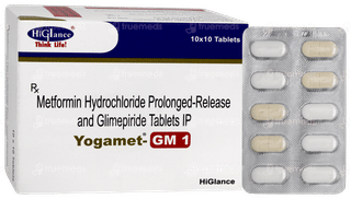 Yogamet GM 1 Tablet 10