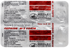 Gepride M 3 Forte Tablet Pr 10