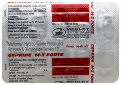 Gepride M 3 Forte Tablet Pr 10 Gepride M 3 Forte Tablet Pr 10