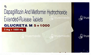 Glucreta M 5/1000 MG Tablet Er 10