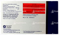 Glucreta M 5+1000 Tablet 10 Glucreta M 5+1000 Tablet 10