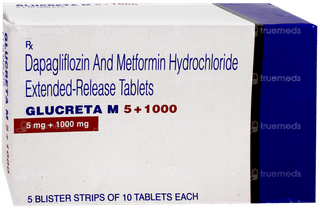 Glucreta M 5+1000 Tablet 10