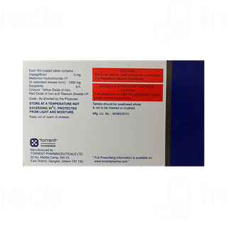 Glucreta M 5+1000 Tablet 10