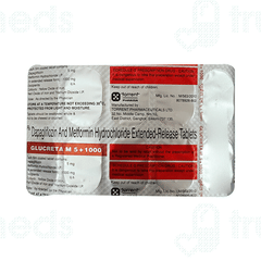 Glucreta M 5+1000 Tablet 10