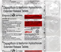 Dapazol M 10/1000 Tablet 15 Dapazol M 10/1000 Tablet 15