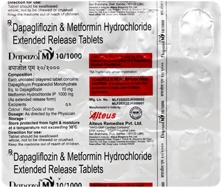 Dapazol M 10/1000 Tablet 15