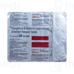 Dapazol M 10/1000 Tablet 15 Dapazol M 10/1000 Tablet 15