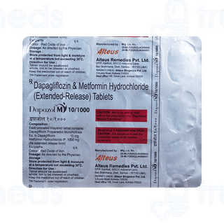 Dapazol M 10/1000 Tablet 15