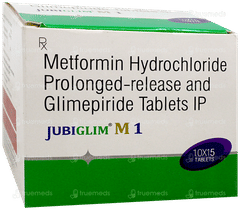 Jubiglim M 1 Tablet 15 Jubiglim M 1 Tablet 15