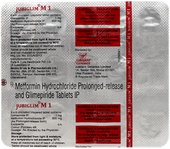 Jubiglim M 1 Tablet 15 Jubiglim M 1 Tablet 15