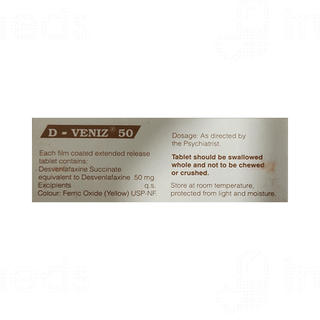 D Veniz 50 Mg Tablet Er 10