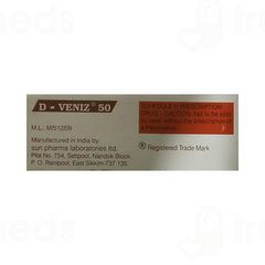 D Veniz 50 MG Tablet Er 10
