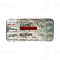 D Veniz 50 Mg Tablet Er 10