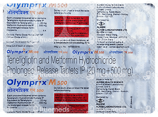 Olymprix M 20/500 MG Tablet Pr 15