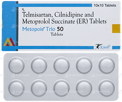 Metopole Trio 50 Tablet 10
