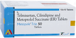 Metopole Trio 50 Tablet 10