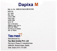 Dapixa M 10/500mg Tablet Er 10