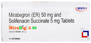 Mirabig S 50 Tablet 10