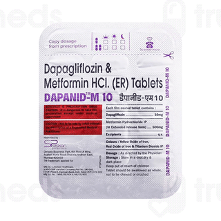 Dapanid M 10 Tablet 15