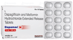 Dapamac M 10mg/1000mg Tablet 15