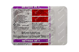 Metride Ds 4/1000 MG Tablet Pr 10