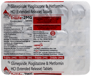 Trilife 2Mg Tablet 15