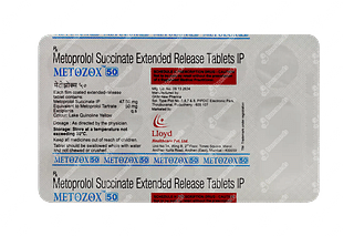 Metozox 50 MG Tablet Er 15