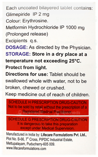 Glimiprime M2 Forte Tablet 15