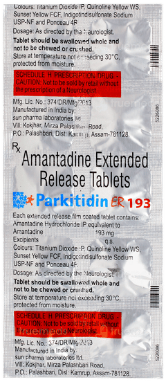Parkitidin Er 193 Tablet 10