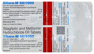 Sitara M 50/1000 MG Tablet Er 10